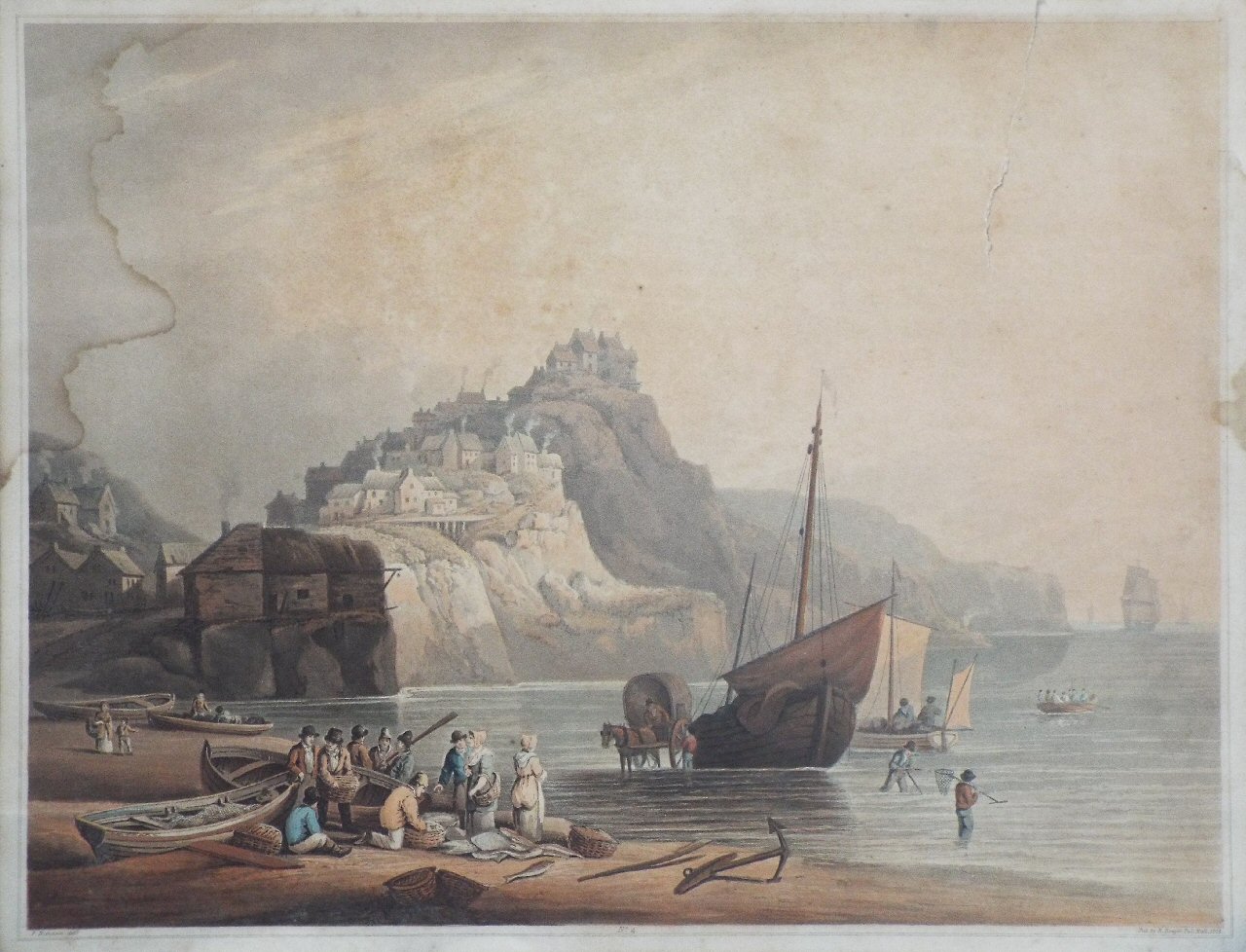 Aquatint - (Robin Hood's Bay)